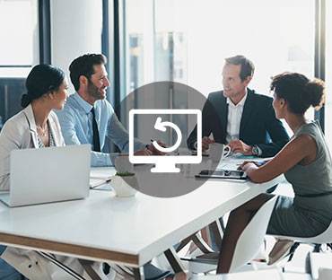 business teamwork and meeting in office