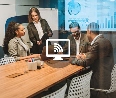 business people in meeting